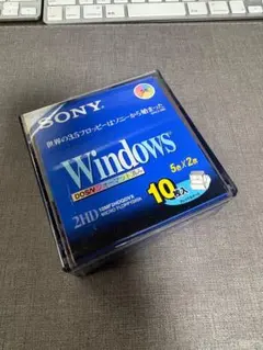 ソニーフロッピーディスク10枚入り+おまけフロッピーディスクケース