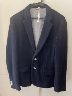 【journal standard】ネイビー リブ編み ジャケット M