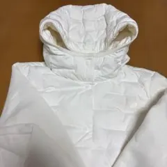 THE NORTH FACE フード付きダウンジャケット ホワイトXS