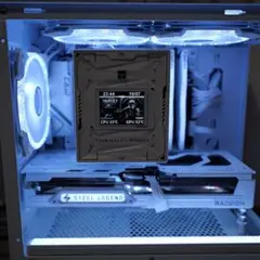 Ryzen5700X RX9060XT 1TB 32GB ホワイトゲーミングPC