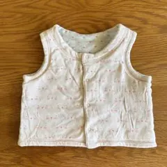 《babygap》リバーシブルベスト 70サイズ うさぎちゃんとハート