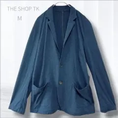 ザ ショップ ティーケー 軽量コットンブレンド テーラードジャケット Mサイズ