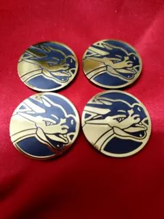 ポケモンカード スタートデッキ100 メガリザードン コイン 4個セット