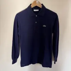 LACOSTE ネイビー 長袖ポロシャツ サイズ2