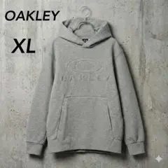 OAKLEY オークリー XLパーカー グレー エンボスロゴのサムネイル