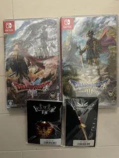 ドラゴンクエスト1&2 ドラクエ3 スウィッチソフト&ピンズセット