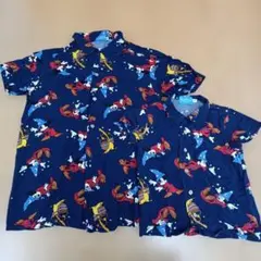 ディズニーリゾート ファンタジア ミッキー アロハシャツ 親子 お揃いセット