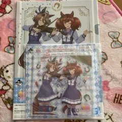 ウマ娘一番くじ サウンズオブアースandナイスネイチャ アクスタ クリアファイル