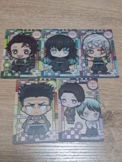 鬼滅の刃 クリアカード 5枚セット