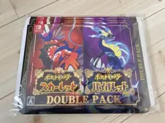 箱のみ　ポケットモンスター スカーレット・バイオレット ダブルパック 4枚セット