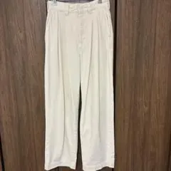 り*ょ様 CIOTA シオタ スビンコットン ツータックチノパンツ オフ