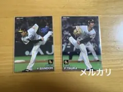 カルビー　プロ野球チップス　ソフトバンク　田浦文丸　板東湧梧　九州限定