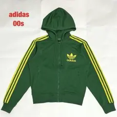 adidas　アディダス　トラックパーカー　3本ライン　ビッグロゴ　00s