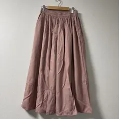 UNIQLO ピンク フレアスカート M