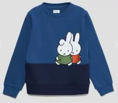 【タグ付き新品】グラニフ　ミッフィー 刺繍　トレーナー　110