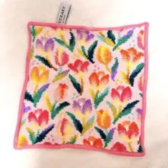 未使用＊LOVERARY BY FEILER ラブラリーチューリップ ハンカチ