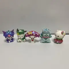 サンリオキャラクターズフレンズ3 フィギュア　食玩 5個セット