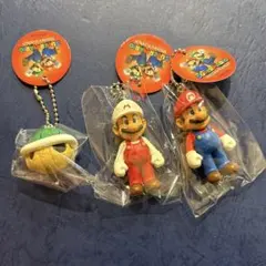 スーパーマリオ　マスコットフィギュア　キーホルダー