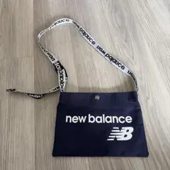 new balance サコッシュ ショルダーバッグ ネイビー