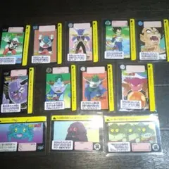 1990年 91年 ドラゴンボール カードダス 本弾 強 12枚セット 被りなし