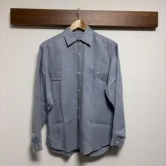 Zegna Sport【ゼニア スポーツ】ブルーシャツ《イタリア製》