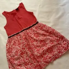 ♥︎ babyGap 花柄 ノースリーブワンピース 130cm♥︎