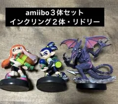 amiibo ３体セット(スプラトゥーン、リドリー)