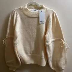 AZULBYMOUSSY2026年福袋アイボリー ニットセーター