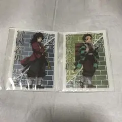 鬼滅の刃 サンシャインシティ ノベルティ クリアカード 冨岡義勇 竈門炭治郎