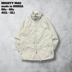 【p 様専用】MIGHTYMACグースダウンジャケットグレージュL〜XL相当