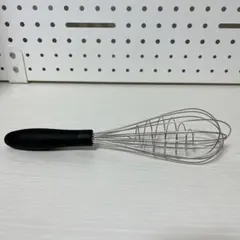 ✨新品✨泡だて器 ステンレススチール製 約30cm 線材 製菓用品 ブラックのサムネイル