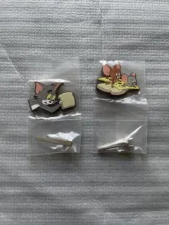 TOM and JERRY カプセルヘアクリップ2 2点セット