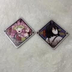 鬼滅の刃 甘露寺蜜璃 伊黒小芭内 ufotable cafe 午年 コースター