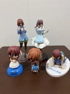 五等分の花嫁 中野三玖 フィギュア 5体セット