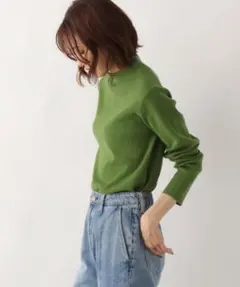 メルティハイネックリブプルオーバー　グローバルワーク