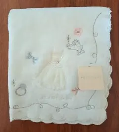 JILLSTUART 刺繍タオルハンカチ