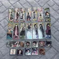 鬼滅の刃 ロングステッカー ウエハース シール 24枚 まとめ売り