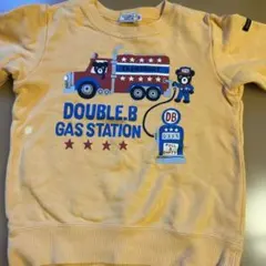 DOUBLE.B ガソリンスタンド トレーナー 100cm