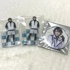 ミュージカル刀剣乱舞 刀ミュ 祝玖寿乱舞音曲祭 アクスタ 缶バッジ 松井江