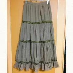 DECIDES エスニックロングスカート★美品‼️ 即購入禁止
