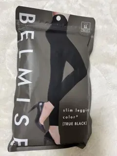 BELMISE スリムレギンス LL TRUE BLACK
