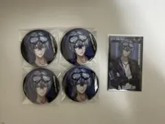小柳ロウ ぎゃうるふ 缶バッジ チェキ