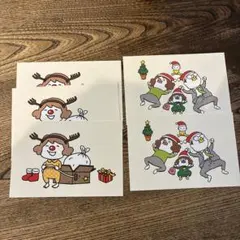ヨシタケシンスケ クリスマス ポストカード セットのサムネイル