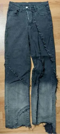 y2k archive グランジ　ダメージデニムパンツ