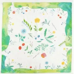 手紙社　ハンカチ｜ATELIER. encle d'encle「Grass」
