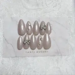 No.12ネイルチップ付属品ありサイズ変更可　現品即購入OK