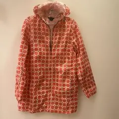 Lands' End 幾何学模様 レインコート