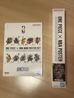 ONE PIECE × NBA ポスター・ミニポスター　セット