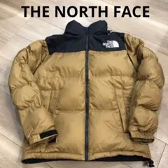 THE NORTH FACE ダウン　ヌプシノースフェイスブラウンベージュ