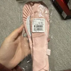 未使用 ピンク バレエシューズ 23.5